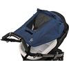 Altabebe AL7014-32 Tendina parasole con protezione laterale e finestra, Lifeline Deluxe Blu marino