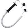 KATSU Tools KATSU Kit Cancello Elettrico per Recinzione con Tensione a Molla e Isolatori per Maniglia del Cancello a Doppio Gancio per Cancelli da Pascolo per Guardiani del Campo 667312
