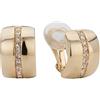 Traveller Orecchini clip - Senza piercing all'orecchio - Cristallo Preciosa - color oro - 156591