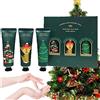 Alelyer Set Creme Mani Regalo,Crema da Mani,Crema Mani Set,Natale Crema Mani,Portabili Mini Crema Nutriente per le Mani,Idratante per Mani e Piedi Asciutti,Non Unge Crema per La Cura Del Natale (C2)