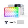 Aputure Amaran Ace 25c Luce LED RGBWW a Colori Completi, 32W Luce Video On-Camera, 2300K-10000K, 5908 Lux @ 0,5m, Ricarica Rapida USB-C, Montaggio Magnetico, Controllo Wireless tramite App amaran - White