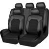 LUCKYDON Coprisedili universali per auto, adatti per Mercedes Benz Classe A W168 W169 W176 W177 V168 V177 A200 A200d A210 A220 A250 Sport A250e E-Cell F-C ell Set di coprisedili protettivi