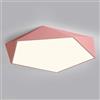 YACNYWJA Lampada da Soffitto A LED in Stile Macaron 3000-6000K Plafoniera Dimmerabile A Risparmio Energetico Piatta Moderna Vicino agli Apparecchi di Illuminazione A Soffitto Plafoniere Facili
