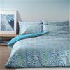 Bassetti Set Lenzuola Letto Singolo Cotone, Completo Letto Singolo composto da Lenzuolo Sopra Sotto e 1 Federa (Fontana Azzurro)