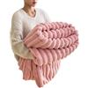 XILENY Coperta Pile Matrimoniale 200x230 cmMorbido Caldo Plaid Peloso di Pelliccia Sintetica Coperta Letto Matrimoniale Coperta Divano Invernale Lavabile per Inverno Autunno（Bianco Latte Addensato）
