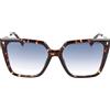 DSQUARED2 D2 0135/S Occhiali da Sole, Havana, 57 Donna