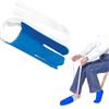 Helweet Dispositivo di Assistenza per Calze, Dispositivo di Aiuto per Calzini, Aiuto per Calzini Anziani, Adatto ad Anziani, Disabili, Donne Incinte e Persone con Mobilità Ridotta, Blu