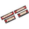 Betued Dente temporaneo, riempimento per i denti, kit di riparazione temporanea del dente Dentiera dura Denti finti materiale dentale Resina sintetica Denti finti Riempimento per la perdita orale