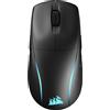 Corsair Mouse Corsair M75 Gaming Wireless/Ottico/26000Dpi/6 tasti/Nero