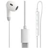 TIEMME Auricolari Tiemme 3927 tipo-C Bianco [3927W]