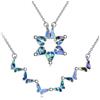 AXELUNA Pentagramma/Stella di Davide/Nodo celtico Collana in argento Sterling Abalone Shell Magnetico Pieghevole Pendente Collana Gioielli per le Donne, 18+2-inch, Argento sterling, Abalone
