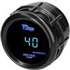 MOCNT Manometro Temperatura Acqua 2 52mm Indicatore Calibro Temperatura Dell'acqua per Auto Celsius Luce Blu Digitali Temperatura Acqua Strumenti Misuratore con Sensore