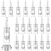 PKCHYE Dermapen Microneedling 20 Pcs 42 Aghi Needles Cartucce Per Aghi Derma Pen Aghi Dermapen Microneedling Viso Per Penna Con Aghi Confezionata Singolarmente Per Auto Electric Deep Microaghi Derma Pen
