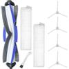 DianSung Accessorio per Rowenta R740003 ZR740005, per Explorer Serie 60 RR7427 RR7447 RG744 RG745 RR742 RR744 RR745, spazzola principale, 2 filtri, 4 spazzole laterali
