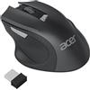 acer Mouse Senza Fili, Mouse Wireless USB 2,4 GHz, Mouse Computer Ergonomico Con Mini Ricevitore USB, 6 Pulsanti, 1600 DPI, Compatibile con Laptop, PC, Mac, Chromebook