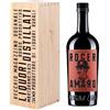Generico Roger Amaro 700 ML Cassa Legno originale Vecchio Magazzino Dogale - Extra Strong - Torbido dalla Nascita - idea regalo