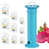Generic Squeeze Station - Stazione di riempimento per sacchetti per purea di frutta, spremifrutta riutilizzabile con 15 sacchetti per purea di frutta | Macchina portatile per succhi di frutta per fatt