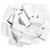 Cheerhom 48 Pz Spugnette Trucco Set, Spugnetta Trucco Make Up per Fondotinta in Polvere, Spugnette per Beauty Blender, Spugna Bianco per Nail Art, Spugne per il Trucco Powder Puff per la Bellezza