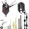 EEEKit Meccanismo Orologio a Pendolo, Meccanismi per Orologi, 2 PCS Movimento Orologio da Parete al Quarzo con 5 Lancette per Riparazione