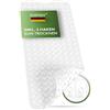 SilverRack - Tappetino per vasca da bagno DermaSensitivo, 100% senza BPA (bianco), antiscivolo, per bambini e neonati, da doccia antiscivolo per una presa sicura nella vasca da bagno
