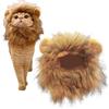 fanelod Criniera per gatto, Costume da criniera da leone per gatti, Criniera da leone per cane, Costumi per gatti per Halloween Natale, per abbigliamento peloso per animali, Parrucca per cucciolo
