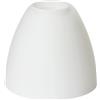ORION LIGHTSTYLE Paralume di ricambio in vetro, bianco, per portalampada G9, diametro del foro del portalampada 22 mm, forma conica