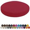 Lsjoaw Cuscini Sedia Rotondi Sedie Cuscini Antiscivolo per Sedie Cucina giardino e sala da pranzo casa sgabello Cuscino Sedia Rotondo Cuscini sfoderabili,Rosso 35 X 35 X 3CM(1 Pieces)