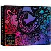 Elena Essex Puzzle 1000 Pezzi - Night Reef | Regalo Donna | Puzzle Adulti | Animali Arte Mare Acquario 50x70 cm