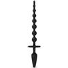 Easytoys Online Only Plug Anale e Perle - Nero