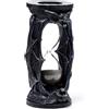 Puckator Clessidra - Design Ali di Pipistrello - Decorazione Addobbi Gothic Halloween Dark - Resina e Vetro