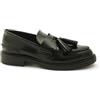 Vegan Shoes Italy VSI ASTON Mocassini nappe vegan vernice nera suola elegante scarpe vegan Made in Italy
