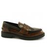 Vegan Shoes Italy VSI CEDI Mocassini vegan marroni college vernice eleganti scarpe vegan Made in Italy