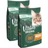 VIRTUS Kit Risparmio 2x2.3KG Virtus Cat Original FARMLAND FORMULA POLLO