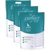 PERFECT Kit Risparmio 3x15L Perfect Lettiera in Silicio per Gatti GEL SILICE