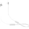 Jbl Cuffie Auricolari Bluetooth con Microfono Passanuca Tasti volume colore Bianco - JBLT215BTWHT Tune 215BT