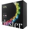 TWINKLY Luci Twinkly Cluster TWC400SPP BEU - 400 LED RGBW su Cavo Nero