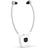 TechniSat STEREOMAN ISI 2 - Cuffie V2 (secondo auricolari, cuffie stereo senza fili con batteria, senza trasmettitore di serbatoio, adatte solo per STEREOMAN ISI 2 - V2) Bianco