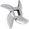 Yosoo Health Gear Lame Tritacarne 12 22 Opzionale, Coltello Tritacarne In Acciaio Inossidabile, Lame Tritacarne A Forma Di Croce, Diametro 61 mm / 2,4 Pollici(12#)