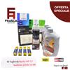 Champion Filter Kit Tagliando Tre Filtri + 4 Candele Fiat Panda 169 1.2 Benzina 60 CV 69 CV