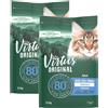 VIRTUS Kit Risparmio 2x2.3KG Virtus Cat Original SEVEN SEAS FORMULA SALMONE