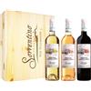 Cassetta in legno Lacryma Christi Rosato - Rosso - Bianco Sorrentino - 3x0.75L