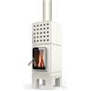 la castellamonte CubiStack Slim STUFA A LEGNA