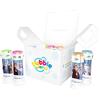 Bubble World - Bolle di sapone Frozen per bambini - Party Pack confezione 12 pz da 60 ml - Tubetti bianchi con soffiatore rosso integrato - Ideale come gadget per compleanno bambini - Made in Italy