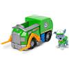 Paw Patrol | Camion per la Raccolta di rifiuti riciclabili di Rocky | Veicolo e Personaggio Rocky | Giochi Bambini dai 3 Anni in su