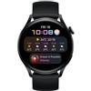 Huawei WATCH 3 L11E, Black, cinturino in fluoroelastomero nero