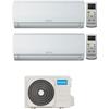 Olimpia Splendid CONDIZIONATORE OLIMPIA SPLENDID NEXYA S4 E WIFI DUAL SPLIT 12000+12000 BTU INVERTER GAS R32 OS-CANMH18EI A++