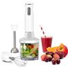 Avilia Frullatore ad Immersione 3in1 500ml 600W con Frusta e Tritatutto, Motore Potente, Lama in Acciaio Inox Resistente - Ideale per Preparare Frullati, Salse o Creme - Facile da Pulire