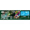 LOTTI Luci di Natale Lotti - Catena 625 Micro Led Multicolor - Filo Metal da 10 metri