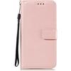 LENGRACE Cover per Samsung Galaxy A71 Custodia a Libro Portafoglio in Pelle,Protezione Flip Case con Porta Carte Antiurto Custodia per Samsung Galaxy A71-Oro rosa