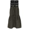 Prada Pre-Owned - Abito con decorazione di perline 2006 - Donna - seta - 40 - Nero
